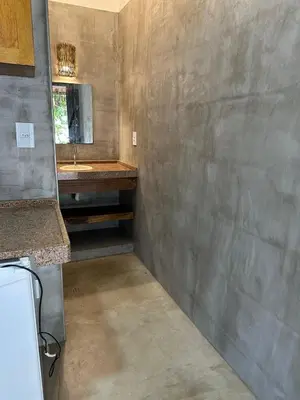 A planta de Vila Lua Aparts - Apartamento 6