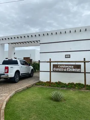 O edifício onde a casa de férias está situado