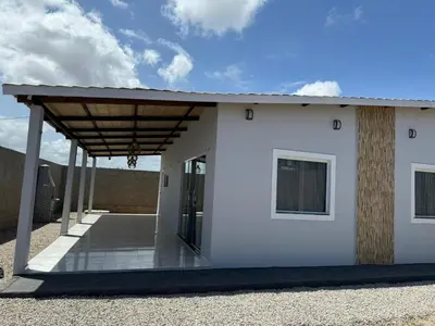O edifício onde a casa de férias está situado