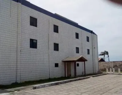 O edifício onde o apartamento está situado