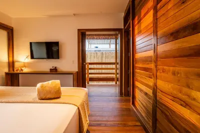 A planta de Villa Shamsa - Suíte Superior Grupo Messina