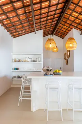 Refeições na villa ou nas proximidades