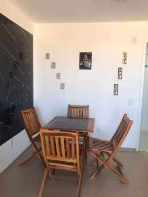 Uma área de estar em LK3 Apartamentos - Praia do Futuro