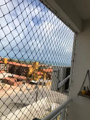 Uma varanda ou terraço em Cantinho Praia do Futuro