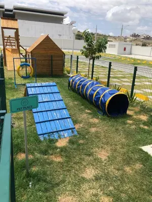 A área de jogos para crianças em Cantinho Praia do Futuro