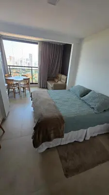 Uma cama ou camas num quarto em Duo Milênio
