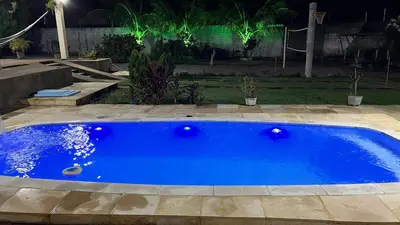 A piscina em ou perto de Casa de praia em Paracuru - Ceará - arejada com piscina