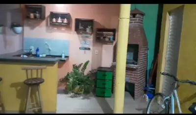 A planta de Casa de veraneio