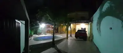 A planta de Casa de veraneio