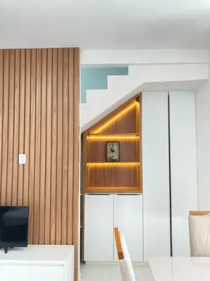 Uma televisão e/ou sistema de entretenimento em Casa Arizzu Cumbuco