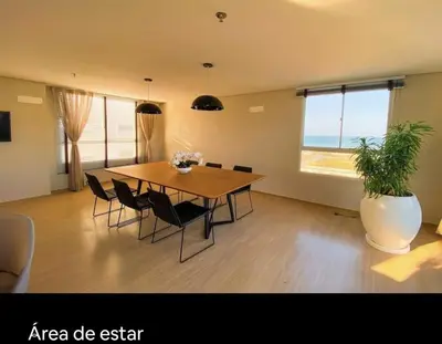 A planta de Apartamento confortável e próximo da praia
