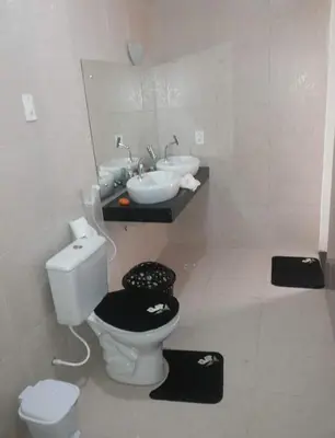 Uma casa de banho em Sítio Solar Santa Cecília(Alto Padrão)