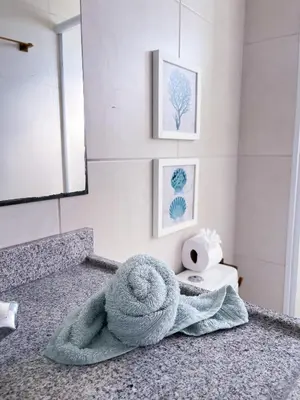 Uma cama ou camas num quarto em Praimar