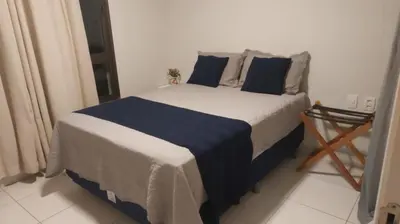 Uma cama ou camas num quarto em Praimar