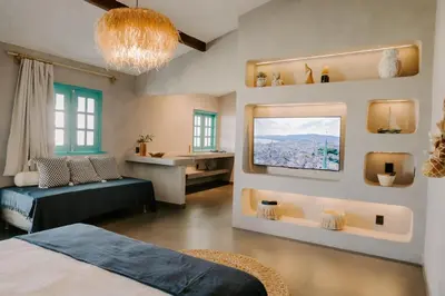 Uma cama ou camas num quarto em Pousada Boutique Preá Beira Mar - Raro Life