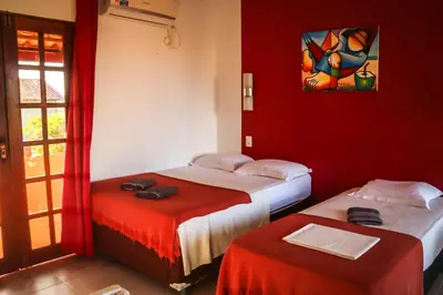 Uma cama ou camas num quarto em Casa do Jardim- Villa Botanica
