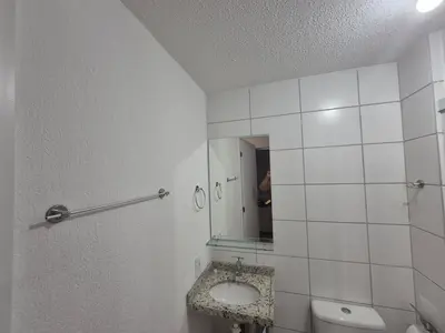 Uma casa de banho em Apartamento Praia do Futuro