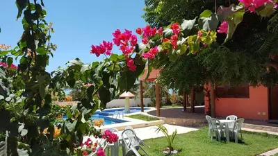 A planta de Pousada Paradise