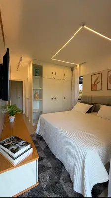 Uma cama ou camas num quarto em Beach Place Resort