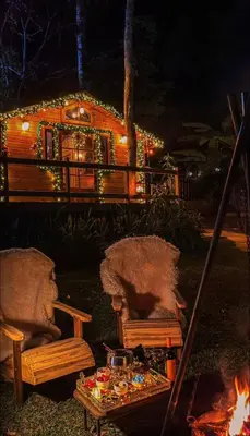 A planta de Cabana da arvore