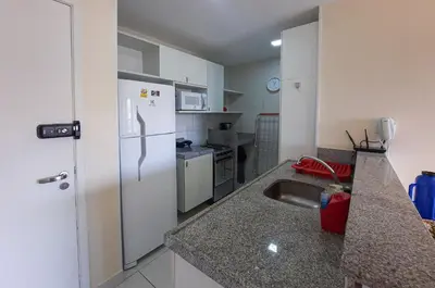 A planta de VG Sun Cumbuco Flat 4 Pessoas WiFi Lava e Seca