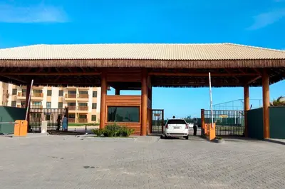 O edifício onde o apartamento está situado