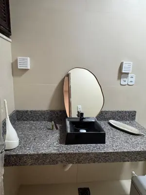 A planta de Suites em mansão