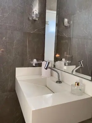 Uma casa de banho em Apartamento Lagoa do Paraiso - Jericoacoara