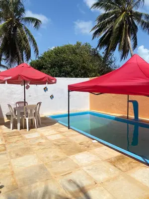 A piscina em ou perto de Casa Uruaú Beach