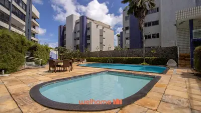A piscina em ou perto de Apartamento em Fortaleza a 300m da Praia do Futuro