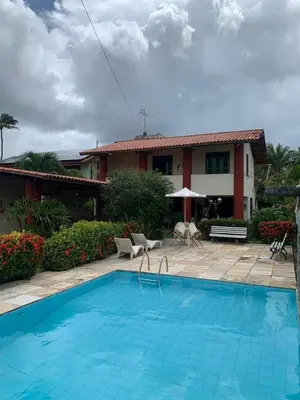 A piscina em ou perto de Casa acolhedora no Cumbuco