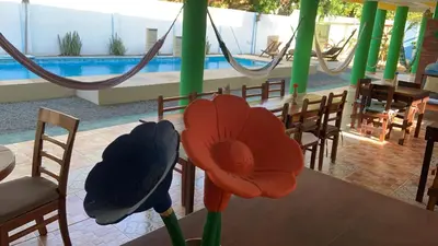 A planta de Pousada Janela da Cor