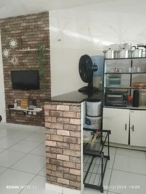 A cozinha ou kitchenette de Casa praiana96