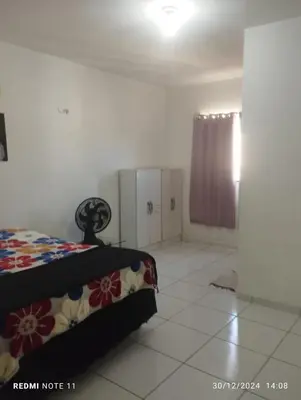 Uma cama ou camas num quarto em Casa praiana96