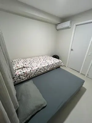 Uma cama ou camas num quarto em Mirante Clube - Praia do Futuro