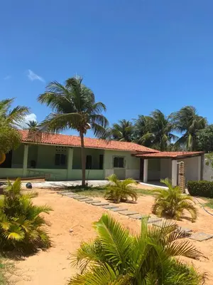 O edifício onde a casa de férias está situado