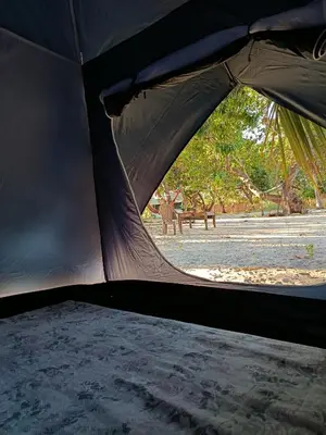 A planta de Camping MotorHome Caiçara