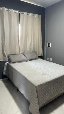Uma cama ou camas num quarto em Pousada Avenida Beberibe