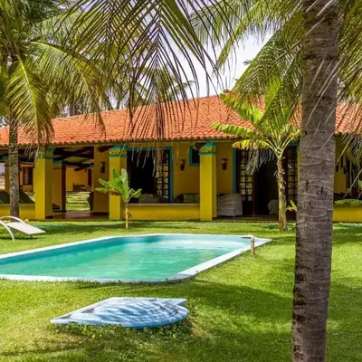 Casa de Praia com Piscina - Guajiru - Flecheiras