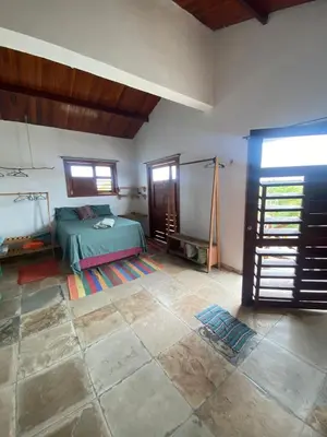 A planta de Loft Rústico