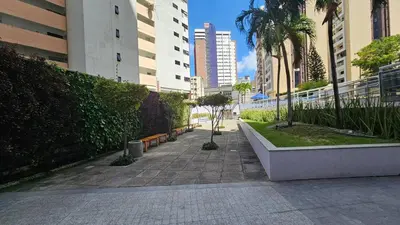 O edifício onde o apartamento está situado