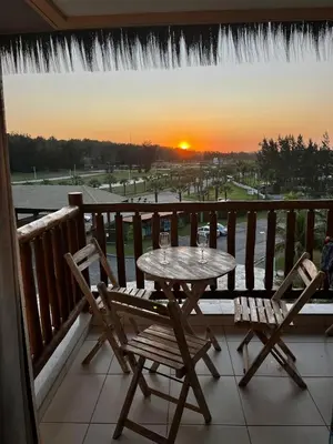 Uma varanda ou terraço em Vg sun cumbuco 2 by Ceará Flats