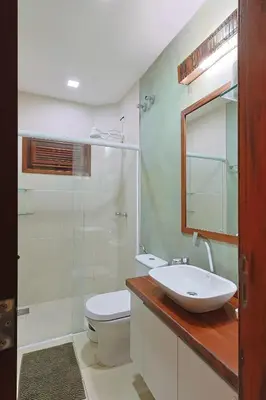 Uma casa de banho em Bangalô Premium Praia Flecheiras - Trairi CE