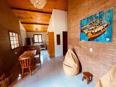 Uma área de estar em Bio-Resort Brasilien