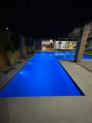A piscina em ou perto de casa de praia oasis beach