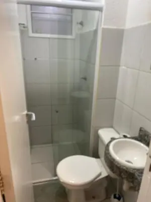Uma casa de banho em Apartamento 3 quartos, Fortaleza