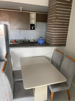 A cozinha ou kitchenette de Apartamento 3 quartos, Fortaleza