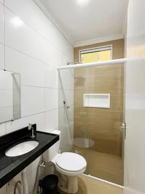 Uma casa de banho em Casa Duplex PECEM