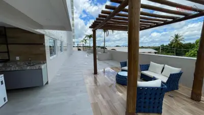 Uma varanda ou terraço em Melhor AP em Sobral de frente ao Shopping