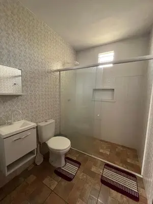 Uma casa de banho em Casa da Fran